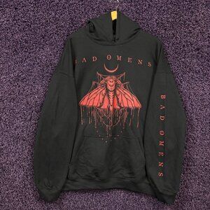 Bad Omens Moth The Death of Peace of Mind Band Hoodie XXL